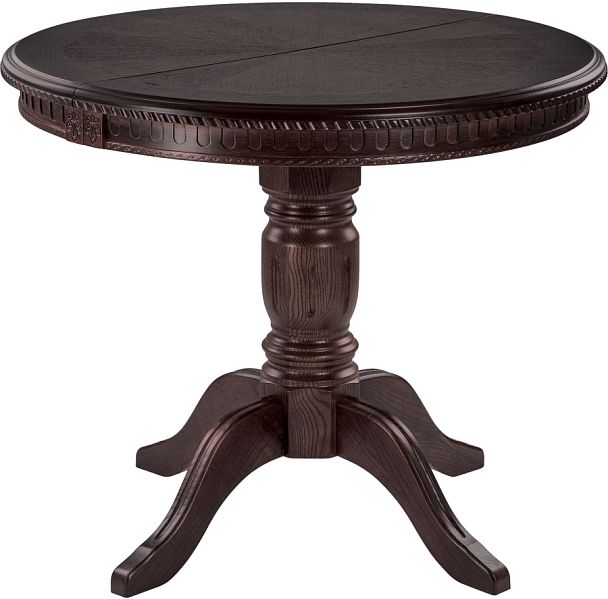 Стол деревянный раскладной Лорель D90 Венге - Вид 1