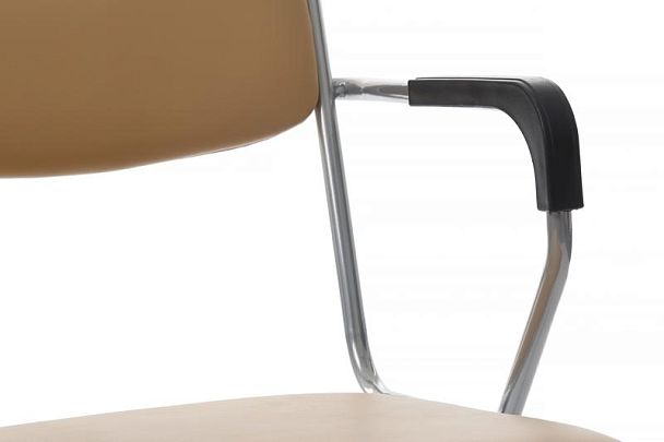 Кресло Nix Plus RCH OMKL-04 Бежевый/Металл окрашенный Хром - Вид 9