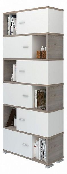 Шкаф комбинированный Домино СБ-30/6 Белый/Нельсон - Вид 2