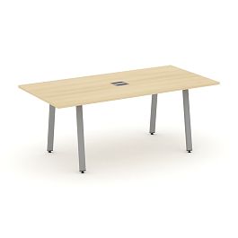 Style Project Direct Direct Стол переговорный SN-6A.SPRG-198 Акация Лорка/Металл Серый 1980*980*750 - Фото предпросмотра