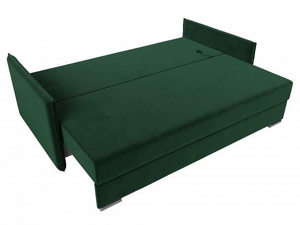 Диван угловой Сайгон (полностью велюр зеленый) - Вид 6