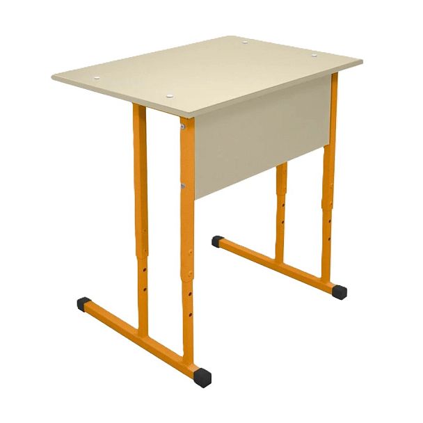 Стол ученический Квадро Лайт 1М (Р), одноместный, регулируемый (дополнительные цвета RAL), гр.4-6 - Вид 2