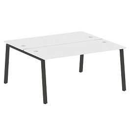 Metal System Р. ст. на А-образном м/к БА.РАС-СП-2.4 Белый/Антрацит металл 1600*1475*750 - Фото предпросмотра