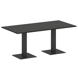Home Office Стол прямоугольный VR.SP-5-180.2 Суар тёмный/Антрацит металл 1800*900*750 - Фото предпросмотра