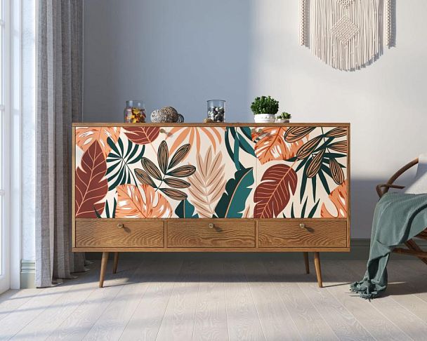 Комод Berber три дверки и три ящика 25 принт арт BB24/Print_25 - Вид 5