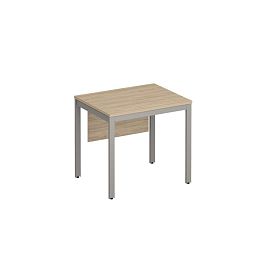 Стол письменный на металлокаркасе МП2 с экраном ДСП Формула МП2 ФР 156 вяз светлый / серый - Фото предпросмотра
