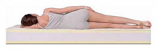 Матрас односпальный DreamRoll Latex Dual 1900x900 - Вид 3