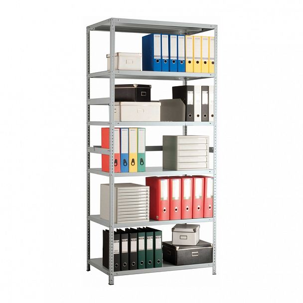 Стеллаж металлический MS 200/100x40/6м - Вид 1