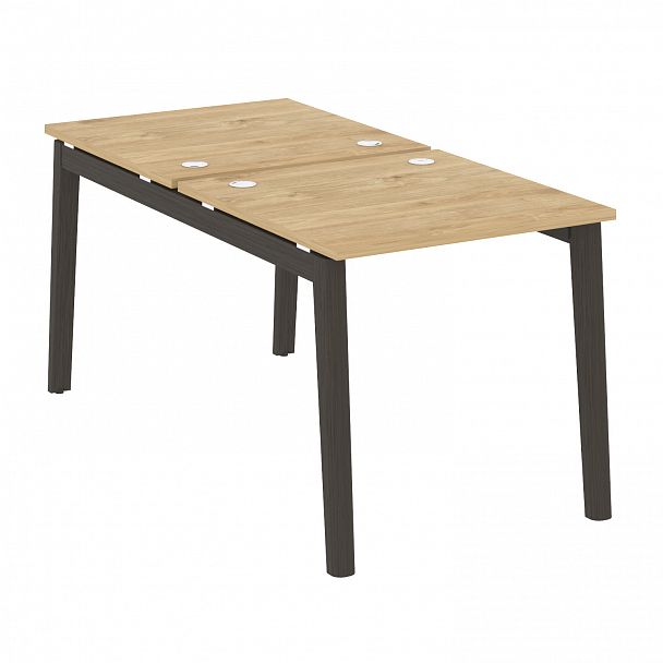 Рабочая станция "Onix wood" OW.D.RS-2.0.8 тиквуд светлый/дуб темный - Вид 1