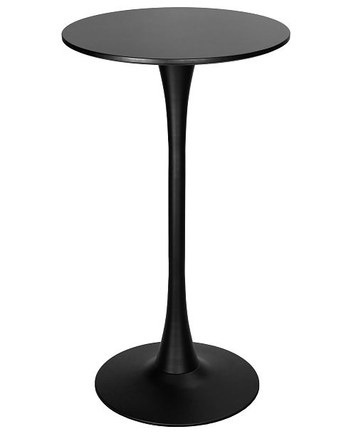 Стол барный MIA BAR (черная столешница, черное основание) - Вид 2