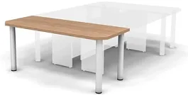 АККОРД / ACCORD RACR011 Элемент конфернц стола (без опор) 700х1755х750 Акация Шеффилд - Фото предпросмотра