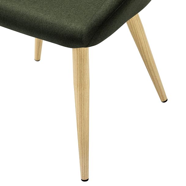 Кресло Kent тёмно-зеленый/нат.дуб - Вид 8