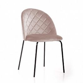 Cтул Nord, бархат пепельно-бежевый 25 - Фото предпросмотра