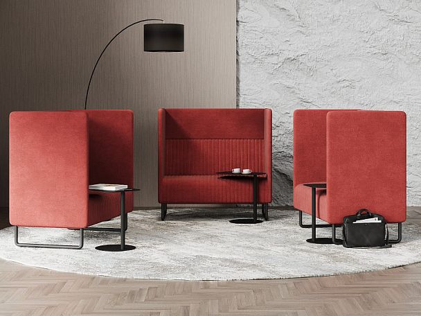 Bronks Диван одноместный BROS-1 Dollaro 517/Металл Черный 1050*760*1180 - Вид 2