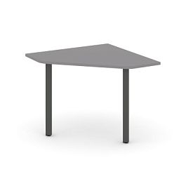 Стайл Проджект Угловой элемент переговорного стола SN-5.UPRG-001 Серый Пепел/Металл Антрацит 980*980 - Фото предпросмотра
