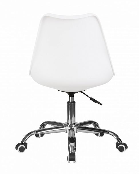 Офисное кресло для персонала DOBRIN MICKEY (белый) - Вид 3