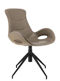 Обеденное кресло Everprof Freedom (Фридом) Экокожа Серый - Фото предпросмотра