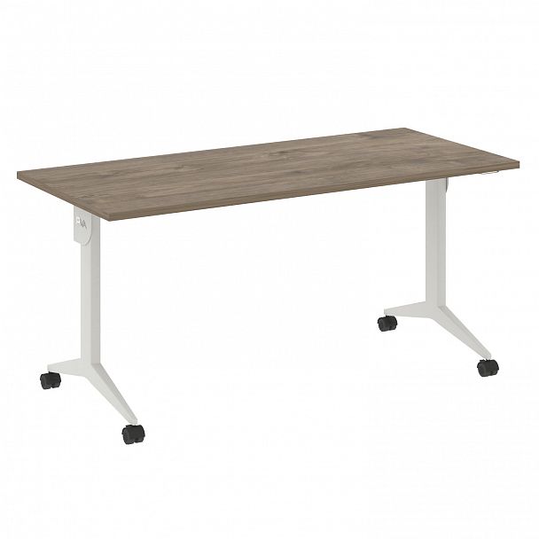 Стол складной "X-Pull" X.M-4.7 тиквуд темный/белый - Вид 1