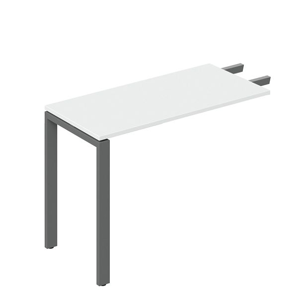 Брифинг-приставка Trend 140x60x75 белый - Вид 1