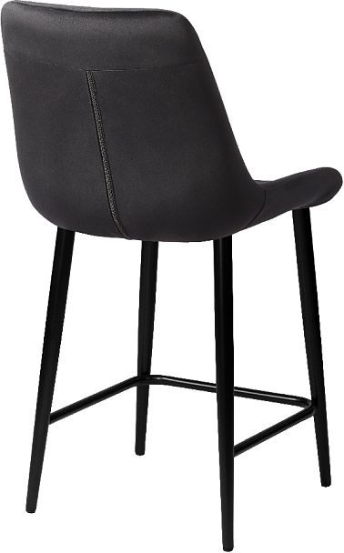 Комплект полубарных стульев Эйден, черный H-75/черный, 4 шт. - Вид 4