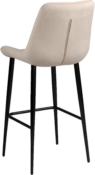 Барный поворотный стул Эйден, Confetti cream/черный - Вид 6