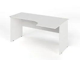 ЛАЙТ / LIGHT RLG004-16x9R Угловой стол 160x90x75 Белый - Фото предпросмотра