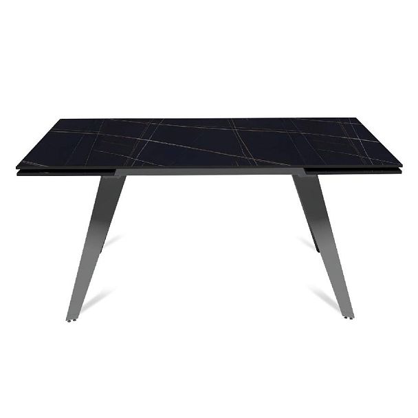 Стол раскладной Rhein (160+40+40), керамика матовая Black gold - Вид 2