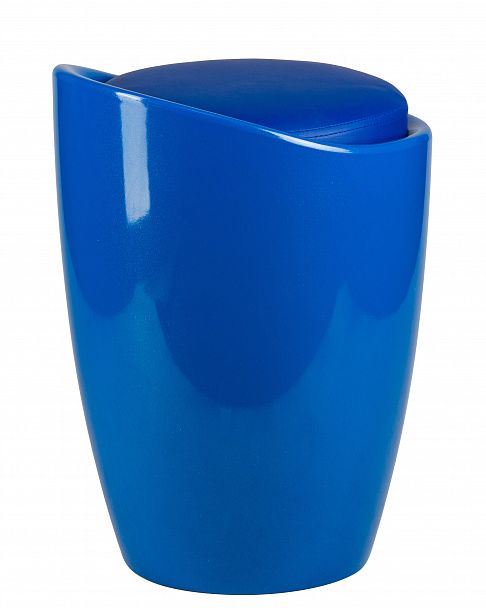 Табурет с местом для хранения LM-1100 (голубой) - Вид 4