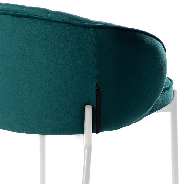 Комплект полубарных стульев Миэль изумрудный/белый, 4 шт. - Вид 8