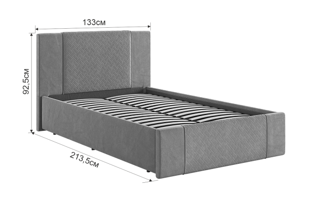 Кровать с подъемным механизмом Хлоя 120х200 см ZP.KM1.2-24.2763 - Вид 3