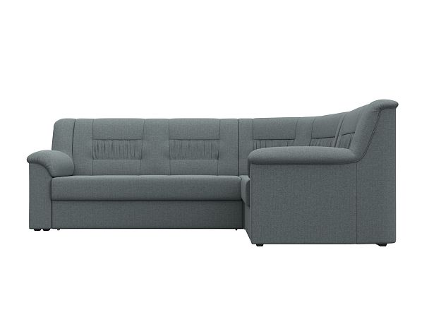 Диван угловой Карелия правый угол Рогожка серый - Вид 2