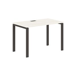 Стол прямой EUST 1167 Ясень Траун/Мокко 1160х670х750 EDIS - Фото предпросмотра