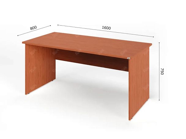 ЛАЙТ / LIGHT RLG003-16x8 Прямоугольный стол 160x80x75 Орех Итальянский - Вид 2