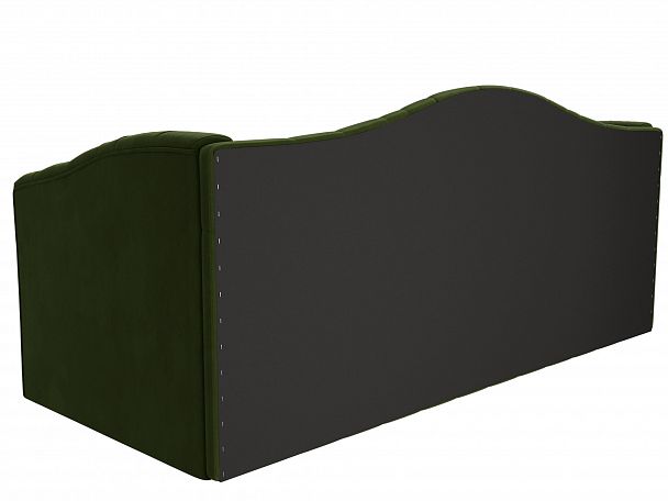 Прямой диван Мечта (полностью микровельвет зеленый) - Вид 7