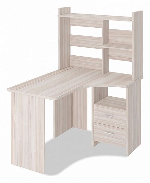 Стол компьютерный Домино Лайт СКЛ-Угл120+НКЛ-100 Карамель правый - Вид 1