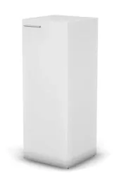 RAC050 ACCORD Шкаф узкий, средний, правый 451х448х1198 Белый премиум - Фото предпросмотра