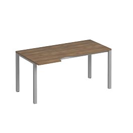 Стол эргономичный левый на металлокаркасе КФ Комфорт КФ К.С1 1139 ШТ дуб шамони темный / серый - Фото предпросмотра
