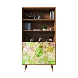 Стеллаж с дверками Berber принт 29 арт BB26/Print_29 - Фото предпросмотра