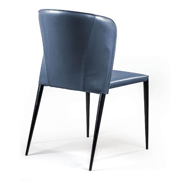 Стул Albert, кожа антрацит - Вид 6