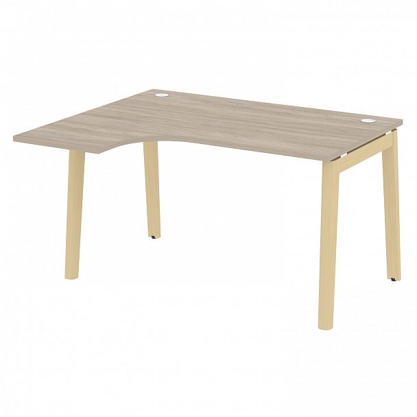 Стол эргономичный "Onix wood" OW.SA-3 дуб аттик/дуб светлый - Вид 2