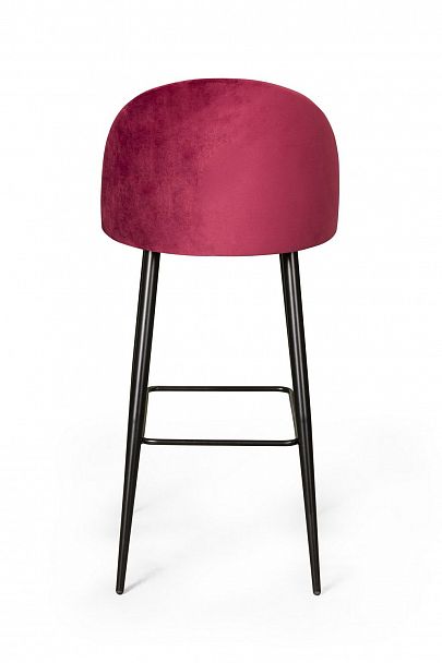Cтул барный Thomas, бархат красный 16 - Вид 5