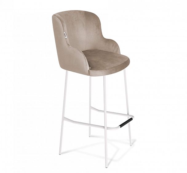Стул барный Sheffilton SHT-ST39/S29 латте/белый муар - Вид 2