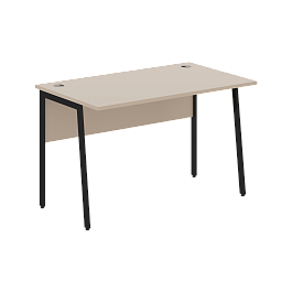 Стол прямой СП-2P Мокачино/Черный 1200х720х755 IMAGO PLUS - Фото предпросмотра