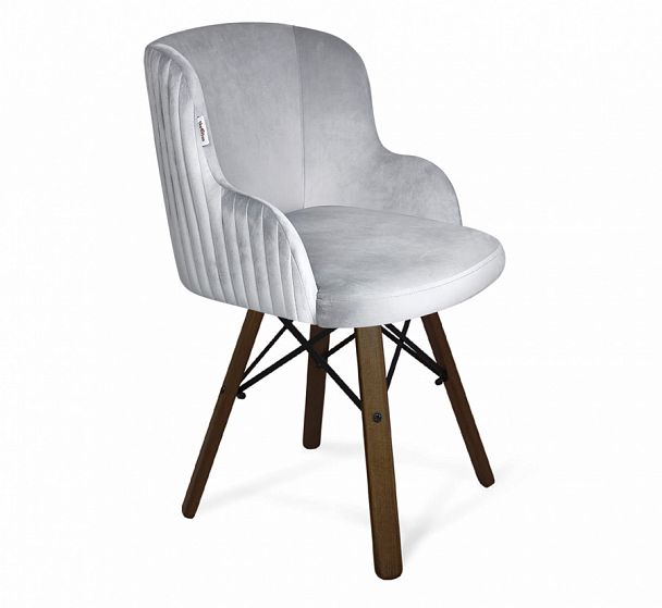 Стул Sheffilton SHT-ST39-1/S70 серое облако/темный орех/черный - Вид 1