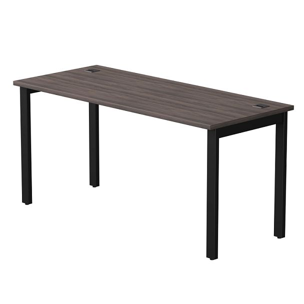 Стол прямой Everprof EVO на металлокаркасе 1580х670х755 мм Дуб Пасадена/Черный - Вид 1