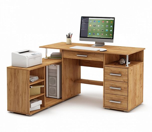 Стол письменный Амбер-11Я - Вид 1