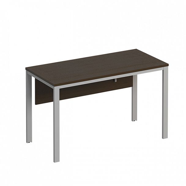 Стол письменный на металлокаркасе МП2 с экраном ДСП "Формула МП" ФР 158 венге темный - Вид 1