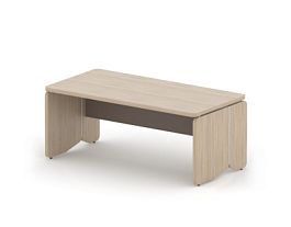 АККОРД/ACCORD RACR001-18x9 Стол руководителя 1800х900х750 Сосна Аланд/Серый камень - Фото предпросмотра