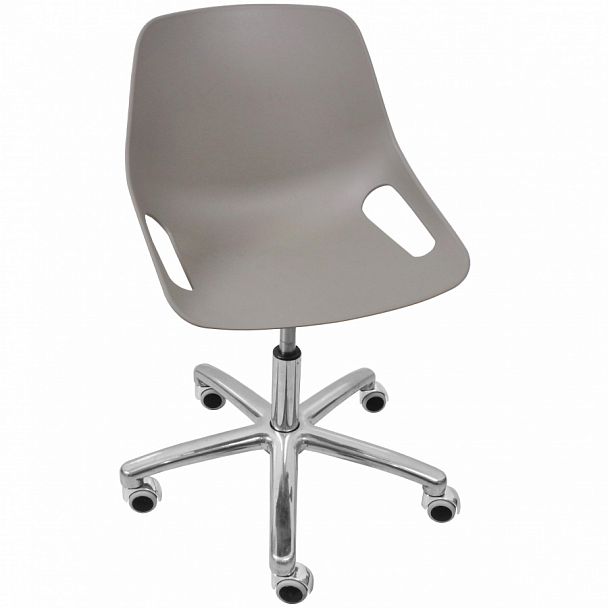 Стул "Q5 SW КРЕСЛО на  Крестовине CINA", серый - Вид 1