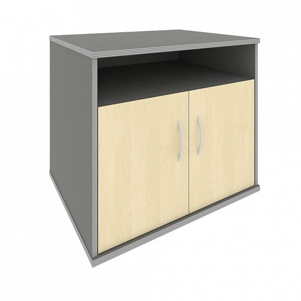 Тумба "Riva" А.ТМ-1-S клен/металлик - Вид 1